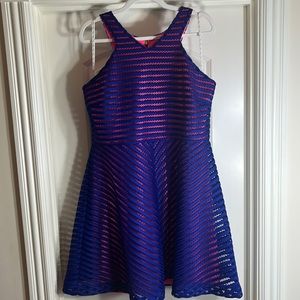 Lilly Pulitzer pink and blue dress